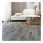 Plancher laminé, AC4, 12 mm, Bora, gris ombré, 4" x 48"