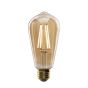 Lightbulb - LED - Vintage - Amber Light - E26 - 5 W - 4/Pack