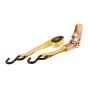 Sangles d'attache à cliquet, 1PO x 10PI, pack de 4