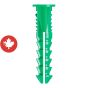 Plastic Shield - 436 lb - 35/Pkg, #12-14 x 1 1/2"