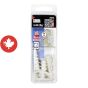 WallDriller Picture Hook Anchors Large White - Nylon (2)