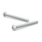 Zinc Plated Machine Screws - Pan Head - 1" - 100/Pkg