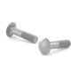 Carriage Bolts, Pan Head - Hot-Dip Galvanized Steel