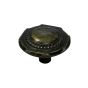 Provence Traditional Metal Knob  - Browned Brass - 1/Pkg - 32 mm