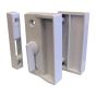 Screen door latch set