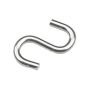 Crochet en forme de S, acier inoxydable, 11 mm x 1 1/2" x 4.3 mm
