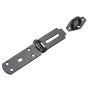 Moraillon robuste, noir, 9 3/8"