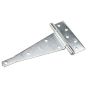 Penture en T, robuste, zinc, 10"