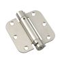 Adjustable hinge spring, brushed nickel, 3 1/2"