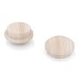 Cache-vis en bois, érable, 7/16", 25/pqt