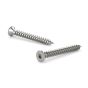 Stainless Steel Metal Screws - Flat Head - 1 1/4" - 4/Pkg