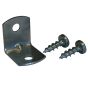 Large Corner Brace - Zinc - 0.0359" x 3/4" x 3/4" - 10/Pkg