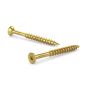 Yellow Zinc All-Purpose Screws - Bugle Head Type