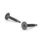 Cement Panel Screws - Wafer Head with Serration - Gray - #8 x 1 5/8" - 100/Pkg