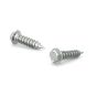 Metal Screws - Hex Head with Washer and Serration - 3/8" - 100/Pkg