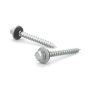Roof Metal Screws - Hex Head with Steel and Neoprene Washer - #9 x 2" - 100/Pkg
