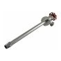 Robinet mural antigel, 10"
