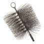 Brosse de ramonage à soies rondes SUPERSWEEP PREMIUM, embout 3/8" NPSM, 7"