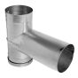 "T" de base en acier inoxydable, 2 pcs, 6"