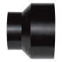ABS DWV Increaser Coupling - 3" x 2" - Hub - Black