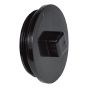 ABS DWV Cleanout Plug - 3" - MPT - Black