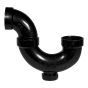 ABS DWV P-trap with Cleanout