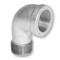 Coude galvanisé de 90°, 1/4"