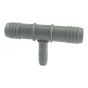 Plastic "T" Reducing - 1" x 1" x 1/2"