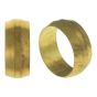 Sleeve compression brass 3/8"