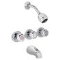 Faucet bath/shower 3 handles