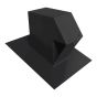 VMAX-CT Roof Exhaust Vent Cap - 4" - Black
