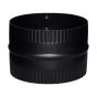 Raccord coulissant, Noir mat, Cal. 24, 7"