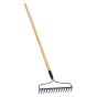 Arch Rake - 14 Teeth - Handle 51"