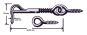 2" Safety Gate Hook and Eye
