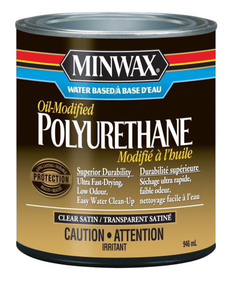 Vernis polyuréthane à base d'eau