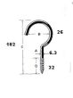 Screw Hook with Lag Thread