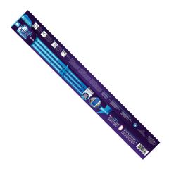 White Aluminum Door Jamb with Adjustable Spring Action - 2 x 82"+36"