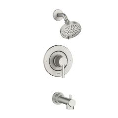 Robinet bain/douche Arlys Posi-Temp, Nickel brossé Spot Resist