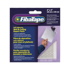 Pièce de réparation autoadhésive 4" x 4", aluminium