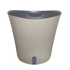 Pot à réserve d'eau Nylex,12", greige