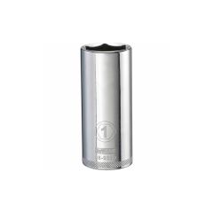 1" - 6 Point Deep 1/2" Drive Socket