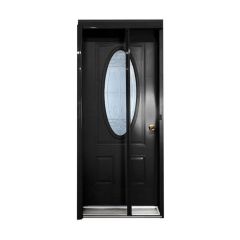 Novavision Revelation Screen Door, 36" x 79"  - Retractable - Black- Aluminum
