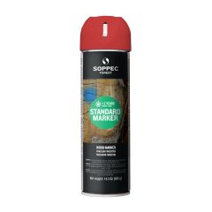 Peinture de marquage en aérosol pour arbres et bûches, 354g, rouge