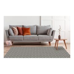 Brushed Iron Harlow Rug 60" x 72"