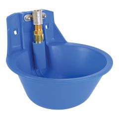 Super Flow Water Bowl for Cows - Blue Plastic - 22 lpm