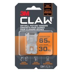 Crochet CLAW pour cadres, paquet de 2