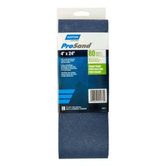 Courroies abrasives ProSand, 4" x 24", Grain 80, 2/pqt