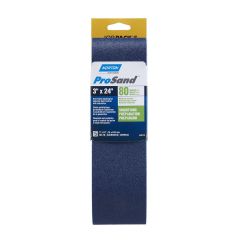 Courroies abrasives ProSand, 3" x 24", Grain 80, 5/pqt