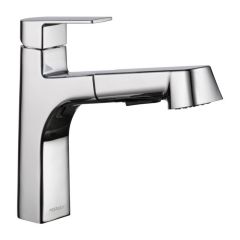 Xander Single Handle Pullout Kitchen Faucet - Chrome