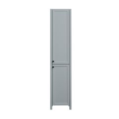 Lingerie, Nord, 2 portes réversibles, gris mat, 15-3/4” x 74-3/4”